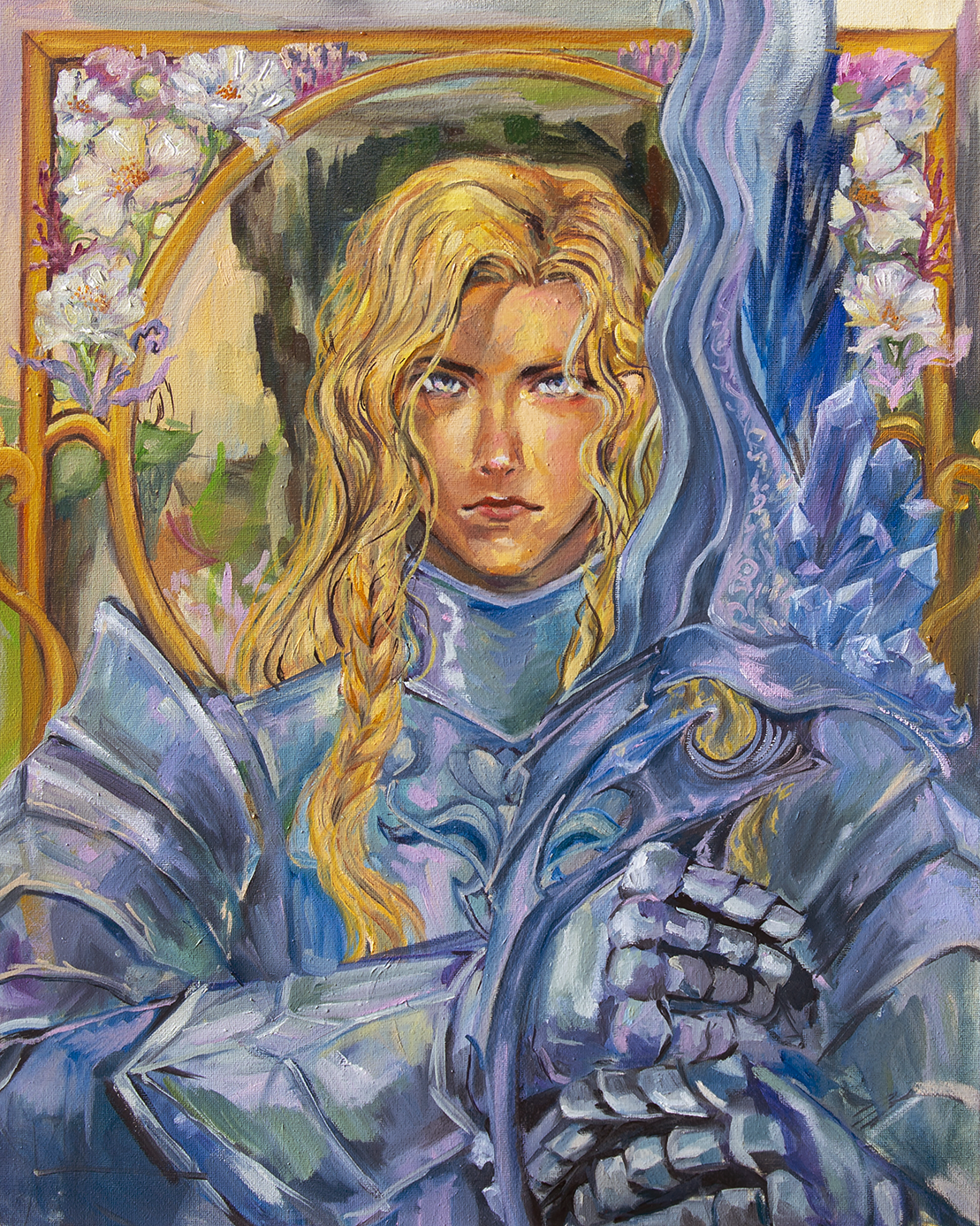 Portrait of Adolin Kholin / ORIGINAL PAINTING